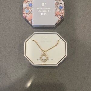 Bomb Party Gold necklace October